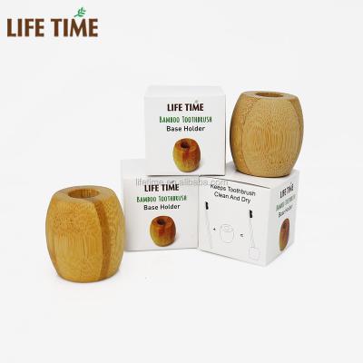 China Sustainable Toothbrush Holder Set Bamboo Eco - Friendly Original for sale