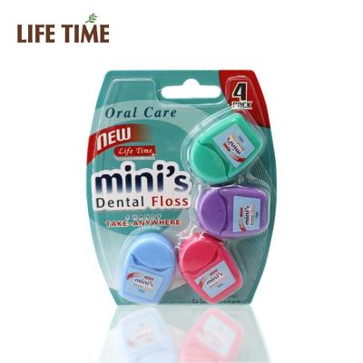 China Clean Colorful Dental Floss Mini Box Easy Teeth Plug Travel Box for sale