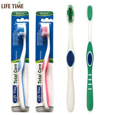 China OEM Healthy Adult Toothbrush Factory Direct Free Sample Wholesale Anti-Slip Bristle Soft Gum Toothbrush for sale