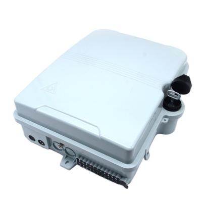 China FTTH 24 Core Terminal Box Distribution Box With PLC Splitter for sale