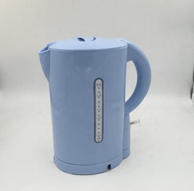 China 1.7L Cordless Home Appliance Immersed Cordless Plastic Electric Kettle for sale