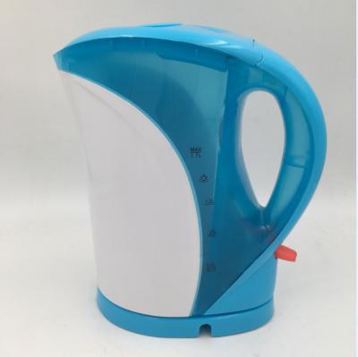 China 1.7Liter 1504 Cordless Immersed Plastic Electric Tea and Coffee Kettle for sale