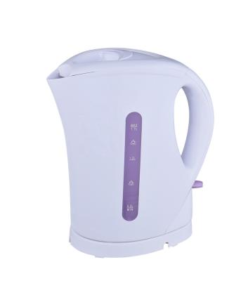 China 360 Degree Rotating Base 1.7L Big Power Quickly Boiled OEM/ODM Cheap Plastic Jug Electric Kettle for sale