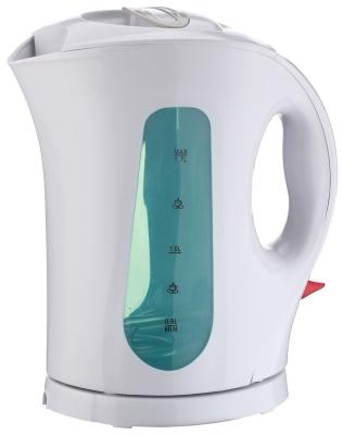 China 360 Degree Large Rotating Window Plastic Visible Stainless Steel Heating Element Electric Kettle for sale