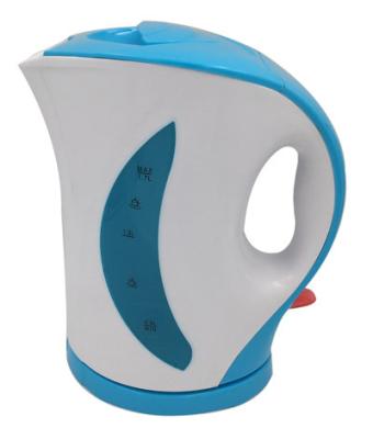 China 1.7L Colorful Electric Plastic Charm Boil-dry Pad Design Tethered Kettle for sale