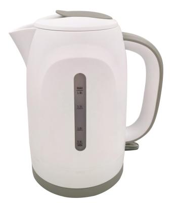 China 1.8L 360 Degree Rotating Base 360 ​​Degree Rotating Plastic Kettle With Hidden Heating Element Best Selling For South America Market for sale