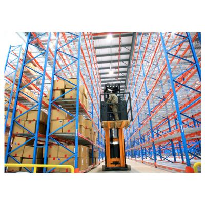 China Corrosion Protection Industrial Cold Rolled Metal Storage Rack Pallet Selective Racking for sale