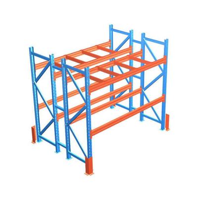 China Corrosion Protection Steel Selective Metal Pallet Racking Shelf Warehouse Racking for sale