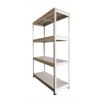 China Corrosion Protection Cheap Boltless Rivet Rack Light Duty Shelving Racking for sale