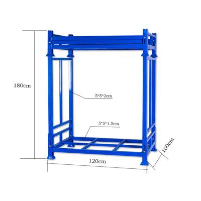 China Corrosion Protection Wrap Heavy Duty Storage Braces 6 Pack Small Hoo Tire Stacking Rack for sale