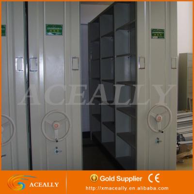 China Hot Selling Corrosion Protection ACEALLY Accordion Shelving Steel Mobile Filing Cabinet for sale