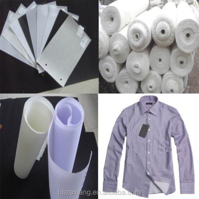 China Fondant Cotton Shirt Adhesive Collar/Adhesive Fusible Interface for sale