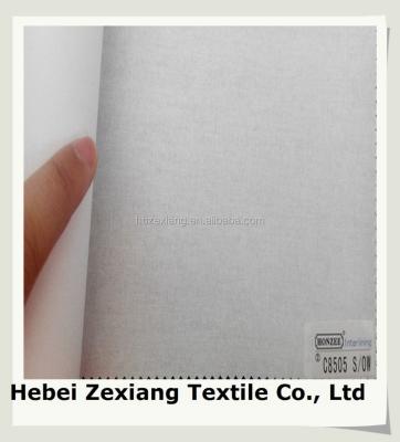 China Cotton Top Adhesive Fusible Interlining Soft Hand For Shirts for sale