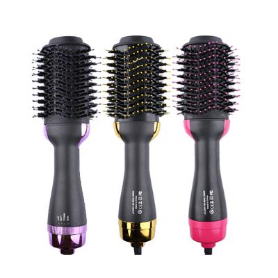 China 1000W One Stage Hair Dryer Hot Blow Brush and Volumizer Airbrush Dryer Ionic Brush for sale