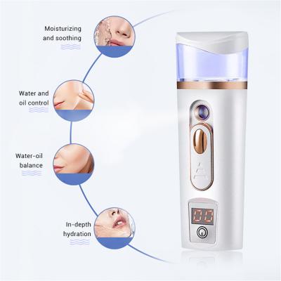 China Mister Mist Sprayer Ionic Nano Facial Humidifier Professional DEEP CLEANSING Facial Steamer for sale