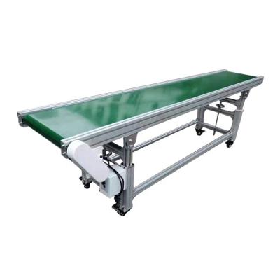 China Heat Resistant OEM Agriculture Roller Custom Industrial Conveyor Belt System Green PVC Belt Conveyor Efficient Assembly Line for sale