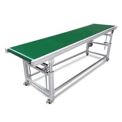 China Heat Resistant OEM Agriculture Roller Custom Industrial Conveyor Belt System Green PVC Belt Conveyor Efficient Assembly Line for sale