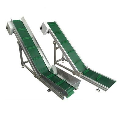 China Manufacturers Heat Resistant Can PVC Roller Conveyor Industrial OEM Roller Belt System Adjustable Speed ​​Movable Climbing Belt Conveyor for sale