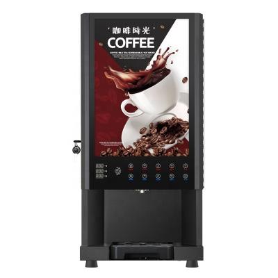 China Hotel Commerical Coffee Vending Machine 7 Kinds Instant Automatic Commercial Coffee Vending Machine Instant Drinks Hot Chocolate Instant Coffee Maker for sale