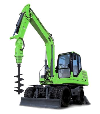 China Excavator best-selling hydraulic attachment drilling rig factory products earth drilling rig for sale