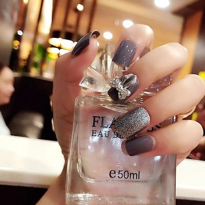 China Meaterial Eco-friendly 2021 Artificial Nails Traceless Reusable Durable Paste Full Waterproof Artificial Nails for sale