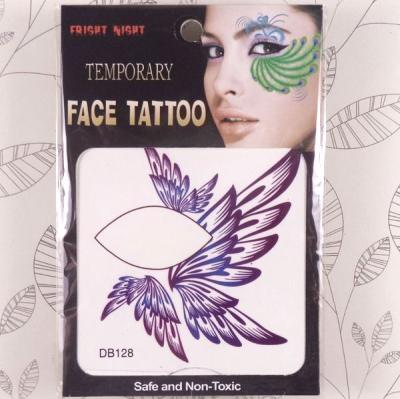 China Temporary Custom Colored Body Tattoos Sticker Face Body Tattoos for sale