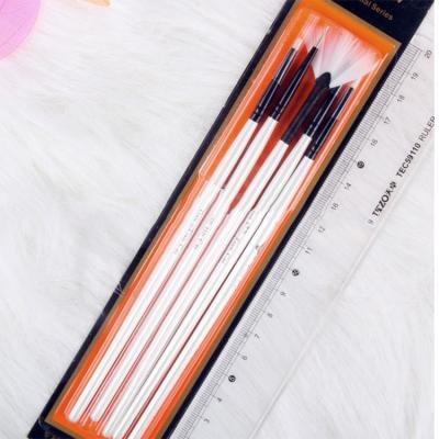 China Soft Coating Phototherapy Pen Nail Beauty Set Nail Art Brush 5 Pcs Nail Dotting Drill Drawing Pen Nail Art Brushes for sale