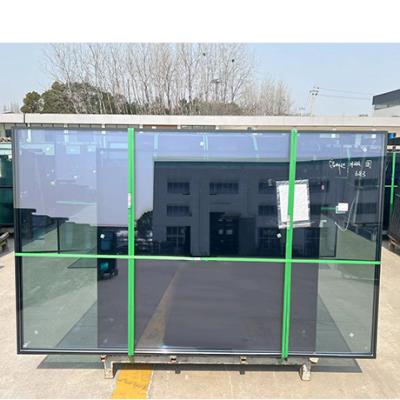 China WANJIA Yard Customized Aluminum Windows Accordion Tempered Glass Horizontal Bi Folding Window for sale