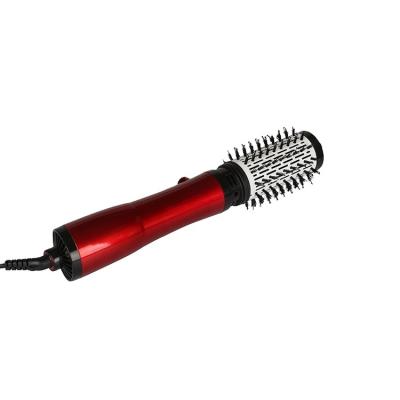 China New Design Commercial Home Use Electric Rotating Hot Air Hair Straightening Brush for sale