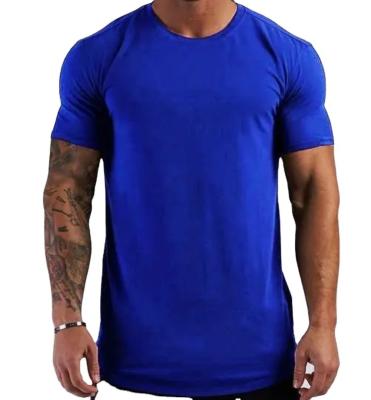 China Custom High Quality Anti-wrinkle Men's Simulation Collar Plus Size 100% Luxury Heavy White Off-Shoulder Cotton T-Shirt for sale