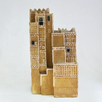 China Europe Design 3D Famous Architecture Castle Statue Custom Duplicate Building Miniature Model Resin Model for sale