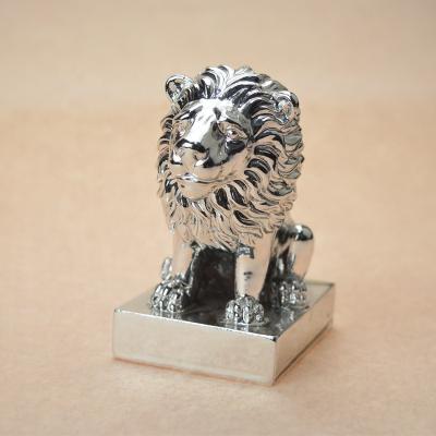 China High Quality Resin Paperweight Lion Statue Gift Custom Made 3D from Africa Resin for sale