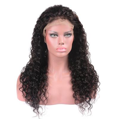 China 100% Unprocessed Virgin Human Hair Brazilian Water Wave Lace Front Wig for sale