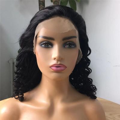 China Funmi 100% Brazilian Virgin Hair Cuticle Aligned Funmi Hair Swiss Lace Frontal Wig for sale