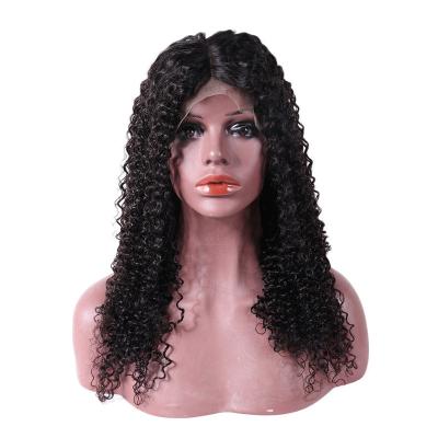 China Full Curl China Hair Vendors Wholesale Curly Wig 360 Lace Afro Curly Hair Wig for sale