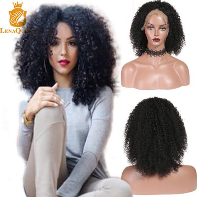 China Premium Quality Brazilian Hair Curly Hair Wigs 10A Full Wave 13x4 Curly Lace Wigs for sale