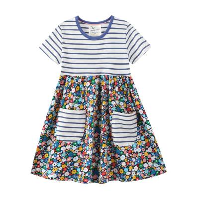 China Regular Hot Sale In China Kids Girl Dress Young Girls Dresses For Kids Girls 100% Cotton for sale