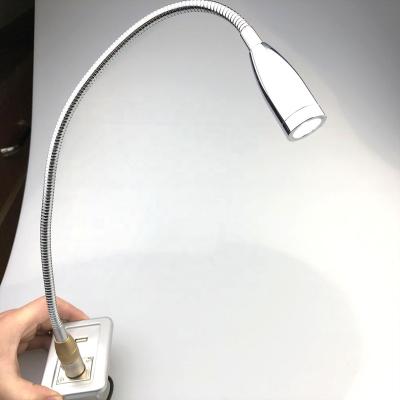 China DC12V Hospital / Home Touch Sensor Led Head Bed Light Reading Lamp For Electric Bed for sale