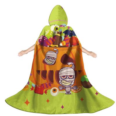 China Halloween Party Other Magical Xostumes Ghosts Hooded PROM Party Halloween Scarves And Shawls Kids Capes Filled With Mysterious Haunted House for sale