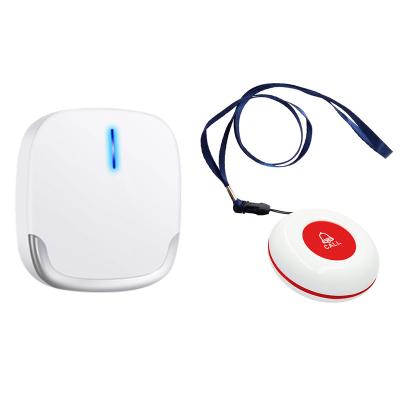 China Waterproof High Quality Elder Wireless Portable Emergency Call System Emergency Lanyard Button Alarm SOS Call System for sale