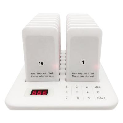 China Restaurant Lower Price Factory Directly Offered Wireless Coaster Pager Guest Service System For Restaurant Cafe Bar for sale