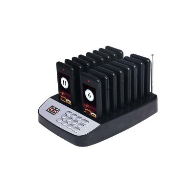 China Wireless Restaruant/Hotel/Cafe Restaurant Guest Paging Coaster Pager Calls System Peripheral For Fast Food Transmitter Long Distance Radio for sale