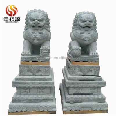 China Chinese style lion stone carving for sale