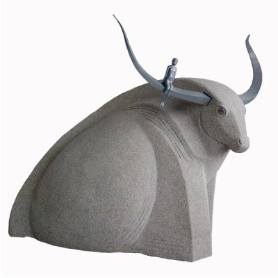 China Modern Modem Granite Carving Abstract Sculptures for sale