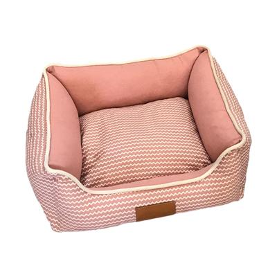 China Viable Wholesale Dog Kenne Colors Comfortable Soft PP Cotton Four Seasons Oxford Cloth Sofa Mat Pet Square Bed for sale