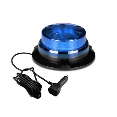 China PC New Style LED-015 24SMD 3030 Ultra-thin Magnet Blue Magnetic Led Beacon Light for sale