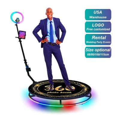 China Party Hot Selling Selfie Spinner 360 Degree Rig Business Photo Booth Portable Camera Vending Machine New for sale