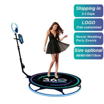 China Party Tripod Heads 115cm Auto Mirror Video Platform 360 Photobo Photo Booth For Kids for sale