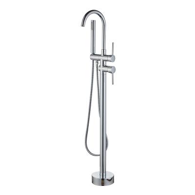 China Without Sliding Bar YUNDOOM Chrome OEM Ducha Chrome Shower Instant Shower Holder Tub Led Accessories Shower Bath Tub Faucet for sale