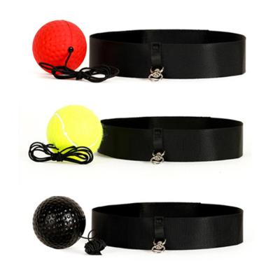 China Esercise Precio de Fabrica Muay Thai Adjustable Bolas Diadema Boxeo Reflex for sale